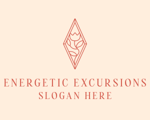 Elegant Tulip Flower logo design