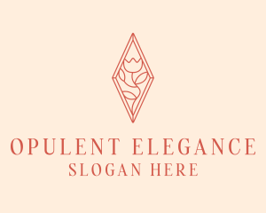 Elegant Rose Bloom logo design