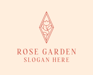 Elegant Rose Bloom logo