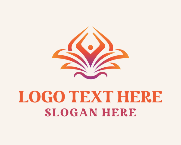 Meditation logo example 4