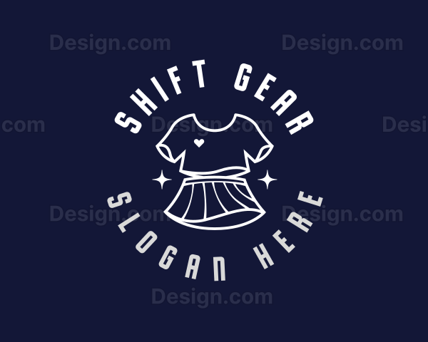 Fashion Clothing Skirt Logo