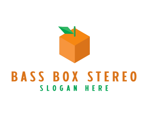 Orange Cube Box logo design