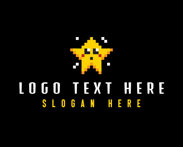 8bit logo example 4