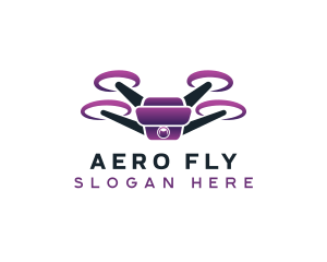 Aerial Drone Quadcopter logo