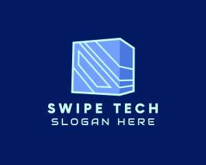 Cyber Tech Cube logo design