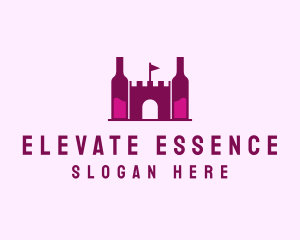 Wine Bottle Castle  logo