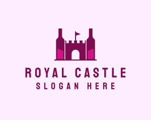 Wine Bottle Castle  logo