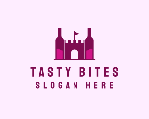 Wine Bottle Castle  logo
