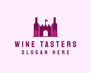 Wine Bottle Castle  logo