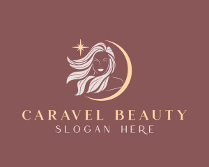 Moon Woman Beauty Salon logo design