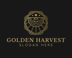 Golden Jeweler Astrology logo design