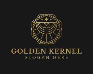 Golden Jeweler Astrology logo design