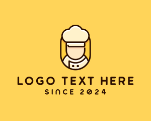 Pastry Chef Cook logo design