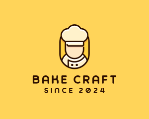 Pastry Chef Cook logo design