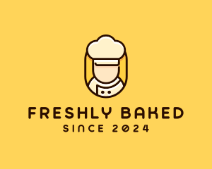 Pastry Chef Cook logo design