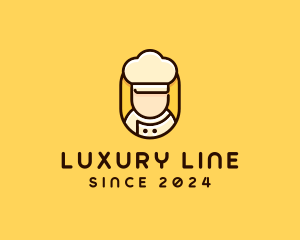 Pastry Chef Cook logo design