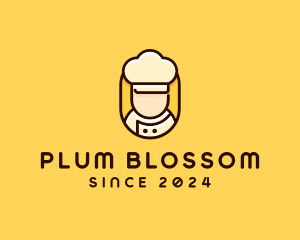 Pastry Chef Cook logo design