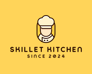 Pastry Chef Cook logo design