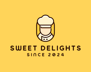 Pastry Chef Cook logo design