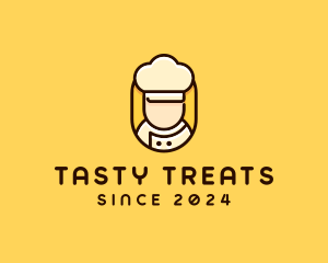 Pastry Chef Cook logo design