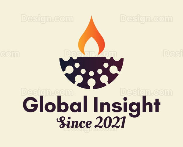 Spa Oil Lamp Logo