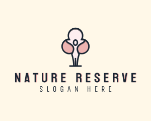 Nature Human Tree logo design