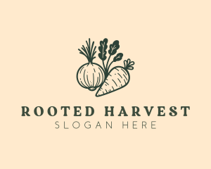 Farm Harvest Carrot logo