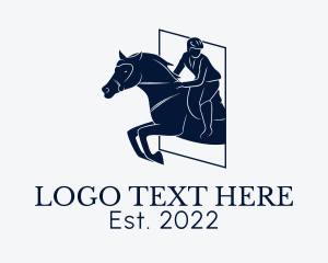 Horseback Riding Race logo