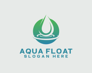 Aqua Nature Water logo design