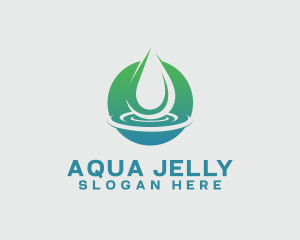 Aqua Nature Water logo design