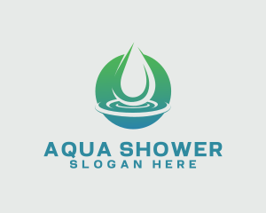 Aqua Nature Water logo design