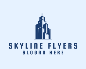 Building Tower Skyscraper logo design