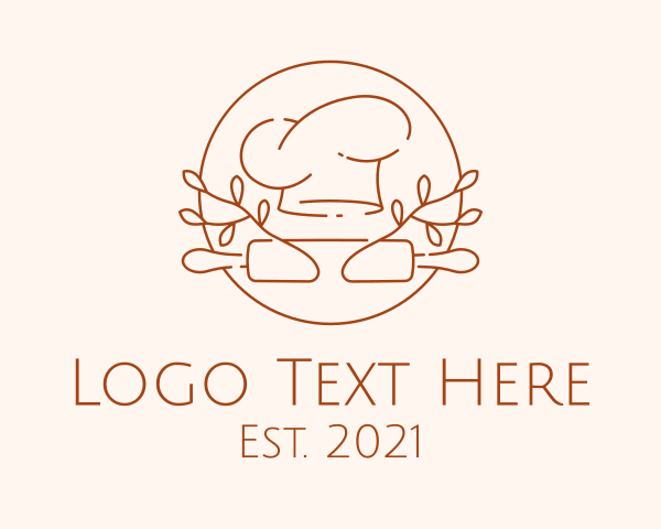 Pastry Chef logo example 2
