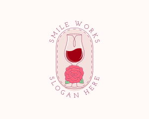 Classy Wine Rose logo