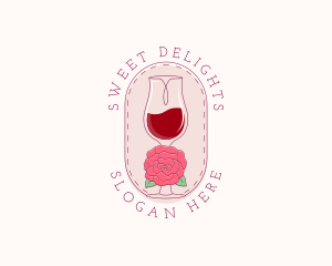 Classy Wine Rose logo
