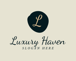 Luxury Minimalist Lettermark logo design