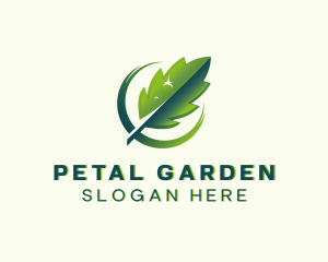 Leaf Plant Gardening logo design