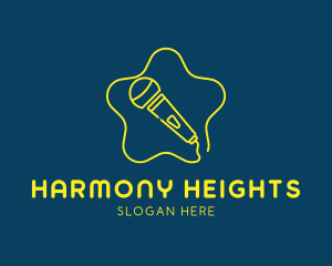 Star Karaoke Microphone  logo