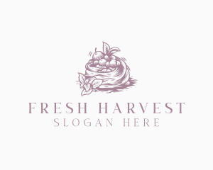 Marketplace Fruit Harvest logo design