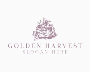 Marketplace Fruit Harvest logo design