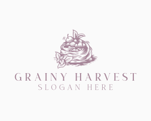 Marketplace Fruit Harvest logo design