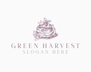 Marketplace Fruit Harvest logo design