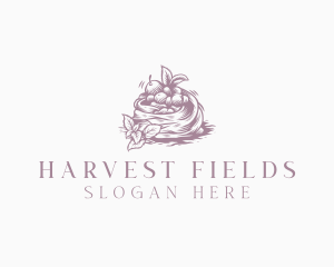 Marketplace Fruit Harvest logo design