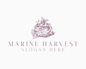 Marketplace Fruit Harvest logo design