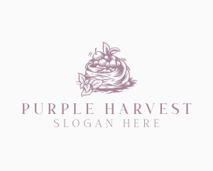 Marketplace Fruit Harvest logo design