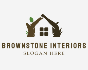 Brown Log House logo