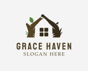 Brown Log House logo