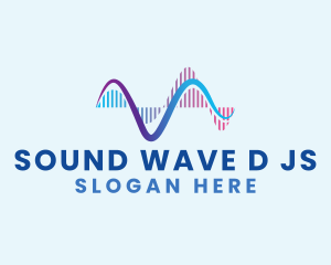 Audio Soundwave Frequency logo design