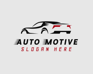 Auto Vehicle Race logo design