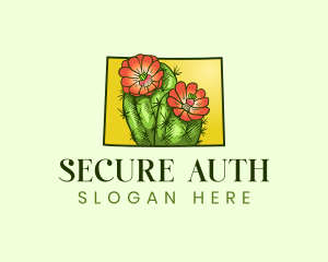 Colorado Cactus Flower Logo